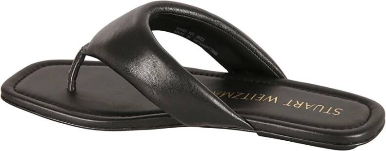 Stuart Weitzman Zwarte Sandalen Ss24 Damesschoenen Black Dames