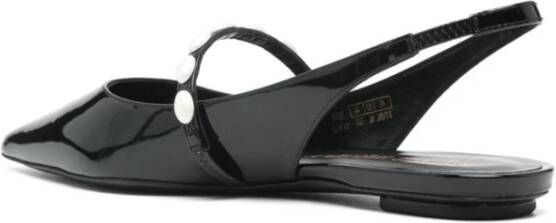 Stuart Weitzman Zwarte Sandalen voor Vrouwen Black Dames