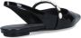 Stuart Weitzman Zwarte Slingback Parel Detail Platte Schoenen Black Dames - Thumbnail 5
