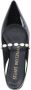 Stuart Weitzman Zwarte Slingback Parel Detail Platte Schoenen Black Dames - Thumbnail 6