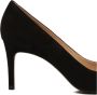 Stuart Weitz Zwarte Suède Pumps met Puntige Neus - Thumbnail 2