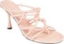 Studio Amelia Elegante Hakken Sandalen Pink Dames - Thumbnail 2