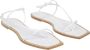 Studio Amelia Filament vierkante flopflops White Dames - Thumbnail 5