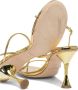 Studio Amelia Gouden Leren Sandalen voor Vrouwen - Thumbnail 2