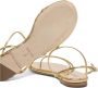 Studio Amelia Gouden Leren Sandalen voor Vrouwen - Thumbnail 2
