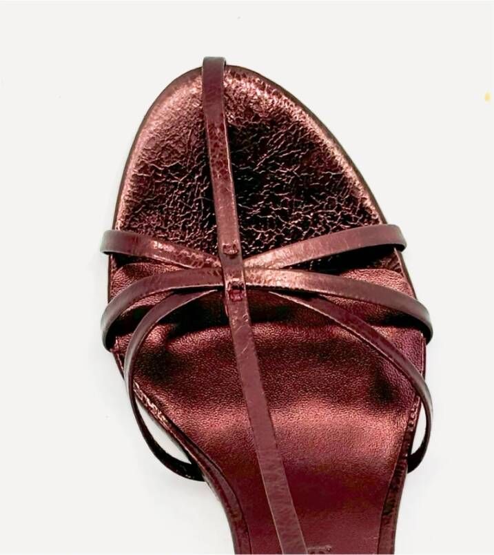 Studio Amelia Hak Sandalen in Port Nappa Leer