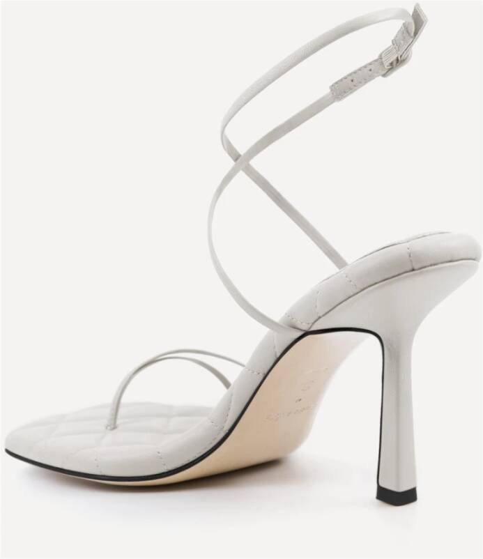 Studio Amelia Stenen Leren Hak Sandalen