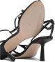 Studio Amelia Zwarte Leren Sandalen voor Vrouwen - Thumbnail 2