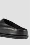 Studio Nicholson Zwarte Leren Open-Teen Sandalen Black Dames - Thumbnail 4