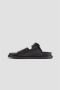 Studio Nicholson Zwarte Leren Sandalen Black Dames - Thumbnail 4