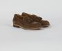 Sturlini Klassieke Leren Loafer Schoenen Brown Heren - Thumbnail 4