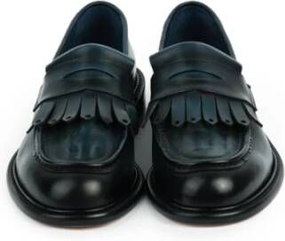 Sturlini Leren Loafer Schoen Blue Heren