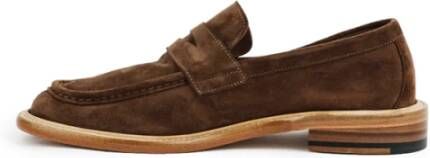 Sturlini Suède leren mocassin Brown Heren