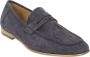 Sturlini Suède Leren Mocassin Loafer Blue Heren - Thumbnail 2