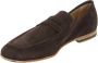Sturlini Suède Leren Mocassin met Voering Brown Heren - Thumbnail 4