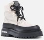 Stutterheim Italiaanse Leren Enkellaarzen Beige Dames - Thumbnail 2