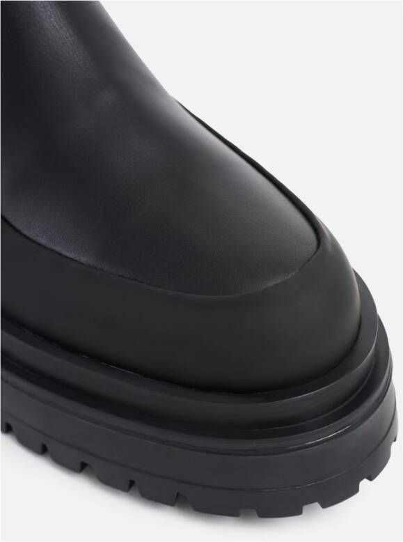 Stutterheim Italiaanse Leren Enkellaarzen Black Unisex
