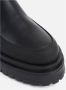Stutterheim Italiaanse Leren Enkellaarzen Black Unisex - Thumbnail 3