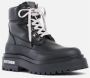 Stutterheim Italiaanse Leren Enkellaarzen Black Unisex - Thumbnail 4