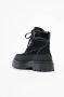 Stutterheim Nubuck Enkellaarzen voor nat weer Black Unisex - Thumbnail 5