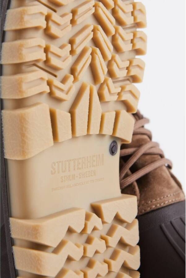 Stutterheim Stedelijke Eendenlaarzen Brown Unisex