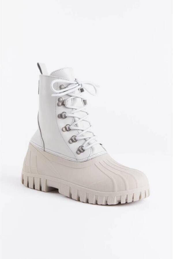 Stutterheim Urban Duck Boots Leer Beige Unisex