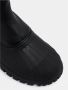 Stutterheim Waterafstotende Leren Patrouillelaarzen Black Unisex - Thumbnail 4