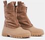 Stutterheim Waterafstotende Ritslaarzen voor Sneeuwweer Brown Unisex - Thumbnail 6