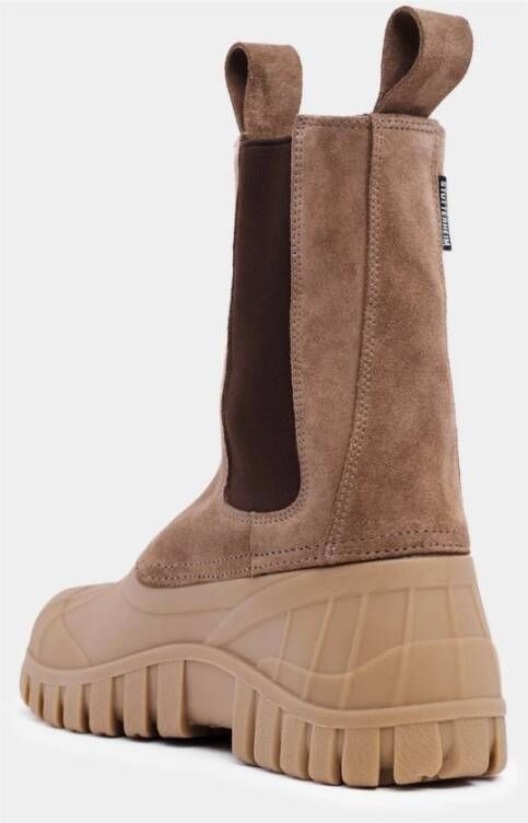 Stutterheim Waterafstotende Suède Winterlaarzen Brown Unisex