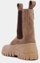 Stutterheim Waterafstotende Suède Winterlaarzen Brown Unisex - Thumbnail 3