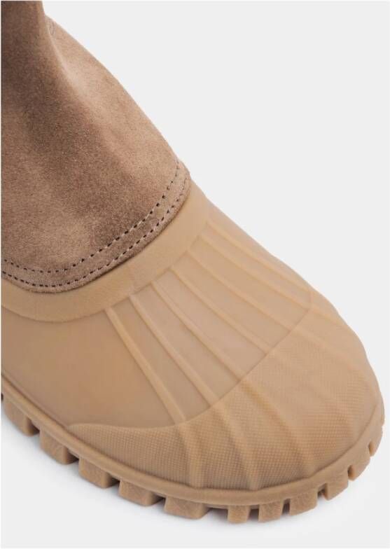 Stutterheim Waterafstotende Suède Winterlaarzen Brown Unisex