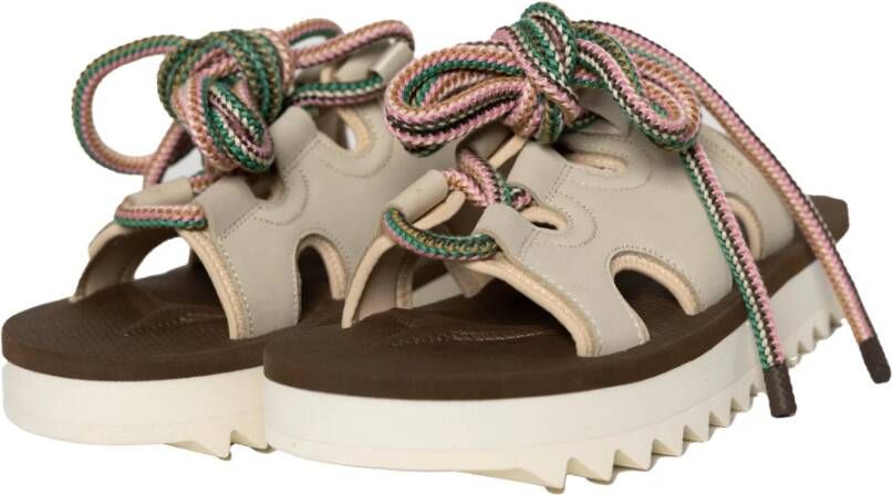Suicoke Flat Sandals Beige Dames