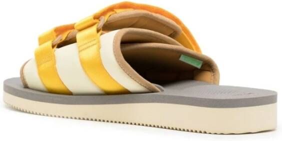 Suicoke Flat Sandals Geel Unisex
