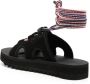 Suicoke Zwarte Sandalen met Touw Enkelveters Black Heren - Thumbnail 5