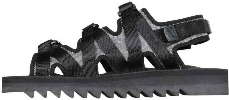 Suicoke Flat Sandals Zwart Heren
