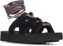 Suicoke Zwarte Sandalen met Touw Enkelveters Black - Thumbnail 2