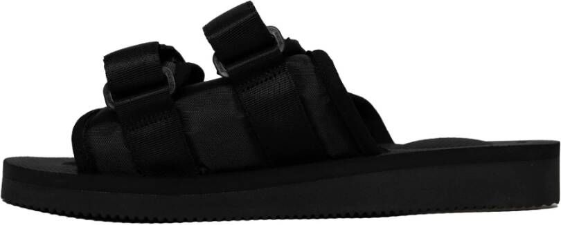 Suicoke Flat Sandals Zwart Heren
