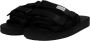 Suicoke Zwarte Moto-Cab Sliders Black Unisex - Thumbnail 11