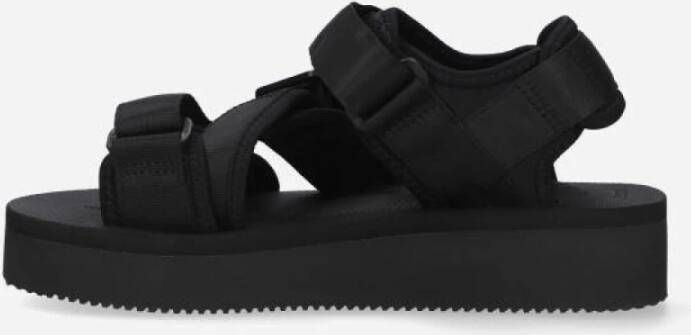 Suicoke Flat Sandals Zwart Heren
