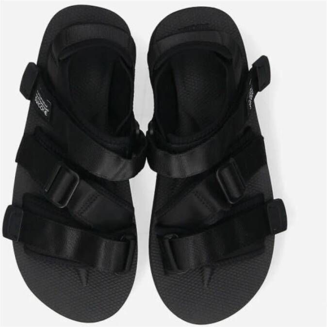 Suicoke Flat Sandals Zwart Heren