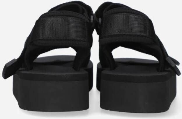 Suicoke Flat Sandals Zwart Heren