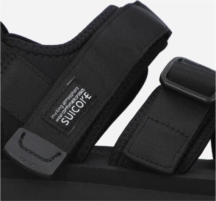 Suicoke Flat Sandals Zwart Heren