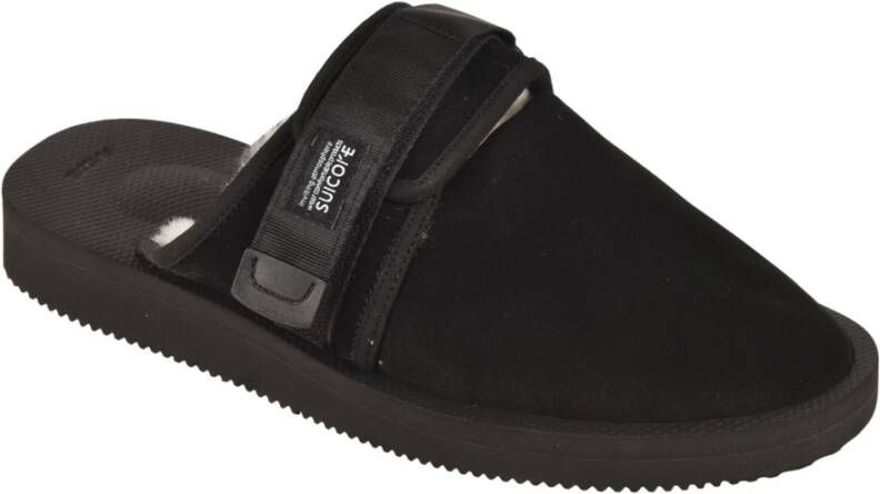Suicoke Flat shoes Black Zwart Heren