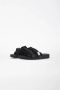 Suicoke Zwarte Moto-Cab Sliders Black Unisex - Thumbnail 13
