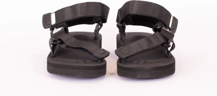 Suicoke Platte sandalen Zwart Dames