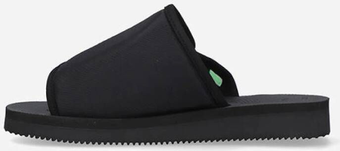 Suicoke Platte sandalen Zwart Unisex