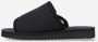 Suicoke Platte sandalen Zwart Unisex - Thumbnail 3