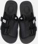 Suicoke Platte sandalen Zwart Unisex - Thumbnail 4