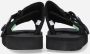 Suicoke Platte sandalen Zwart Unisex - Thumbnail 6
