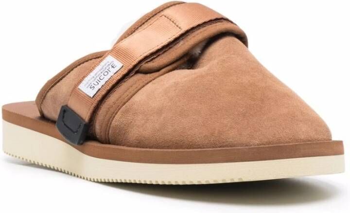 Suicoke Platte schoenen Bruin Dames